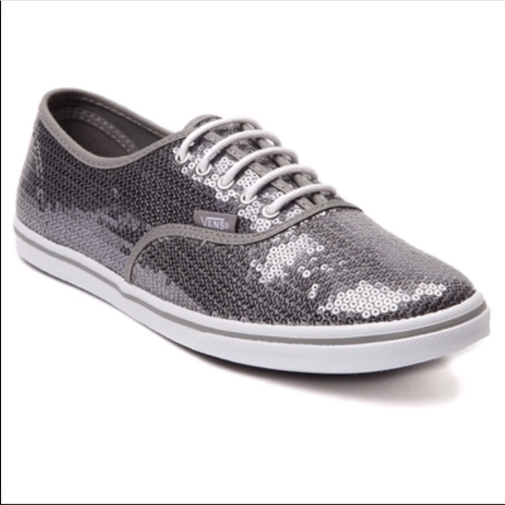 Vans Sequin Shoes women 8 men’s 6.5 sparkles
